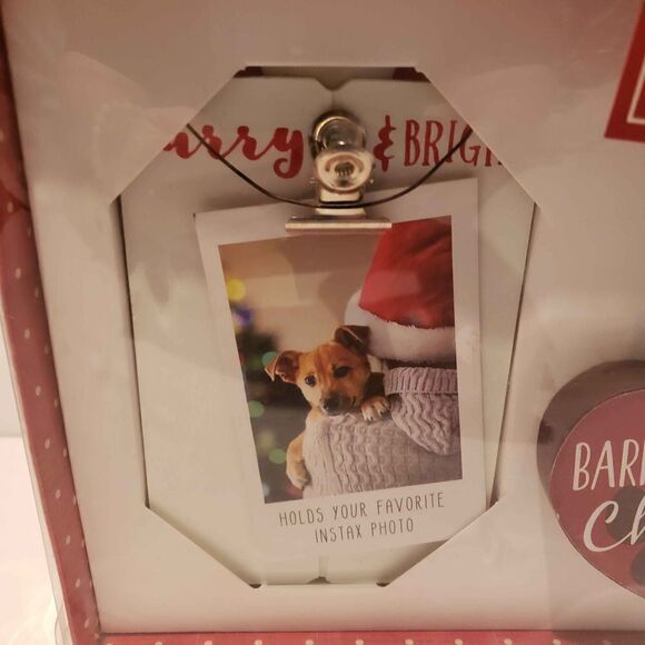 Christmas Gift Dog frame and ornament set - Picture 3 of 5